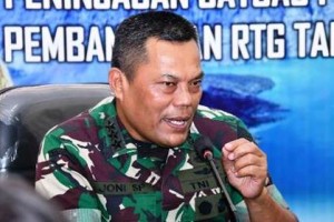 Kasum TNI, Letjen TNI Joni Supriyanto. 